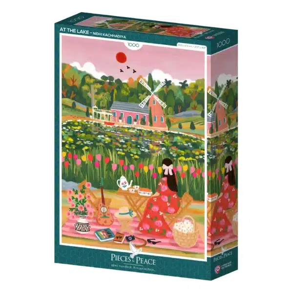 puzzle at the lake 1000 pièces pieces and peace