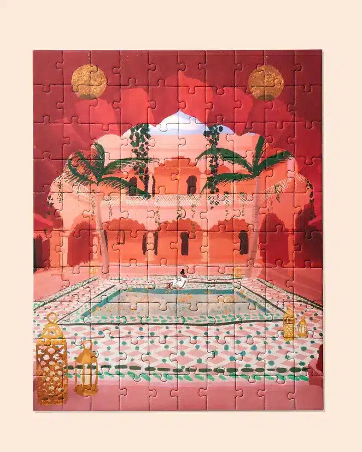Puzzle bali spa de ordinary habit de 100 pieces monté