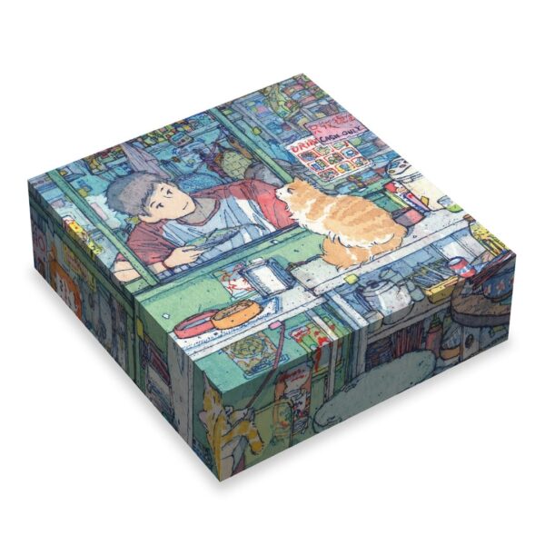 puzzle cat hours soonness 1000 pièces