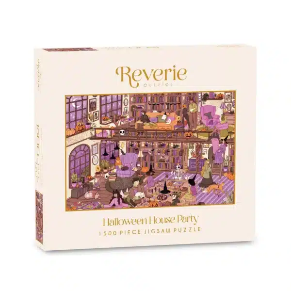 Puzzle Halloween House Party de Reverie Puzzle de 1500 pieces
