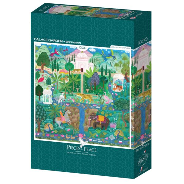 puzzle palace garden 1000 pièces pieces and peace