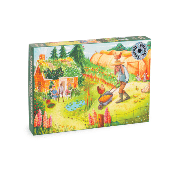 puzzle childhood garden trevell 1000 pièces