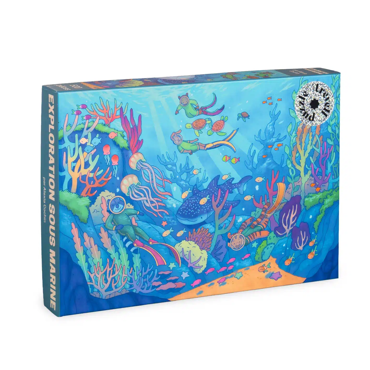 Puzzle Exploration sous marine - Trevell - 500 pièces