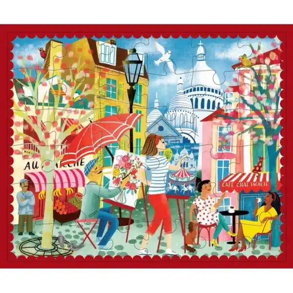 Puzzle Montmartre de eeboo de 36 pièces
