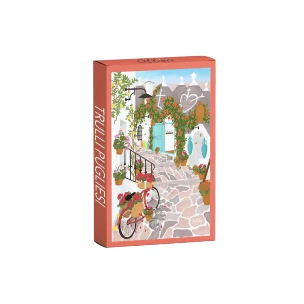 Mini puzzle Trulli Pugliesi de oll'eo de 99 pièces