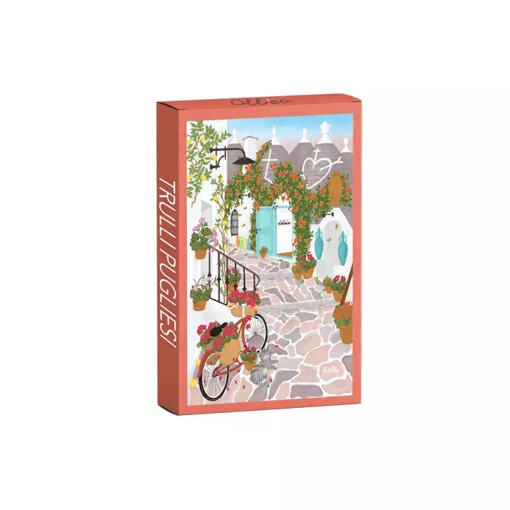 Mini puzzle Trulli Pugliesi de oll'eo de 99 pièces