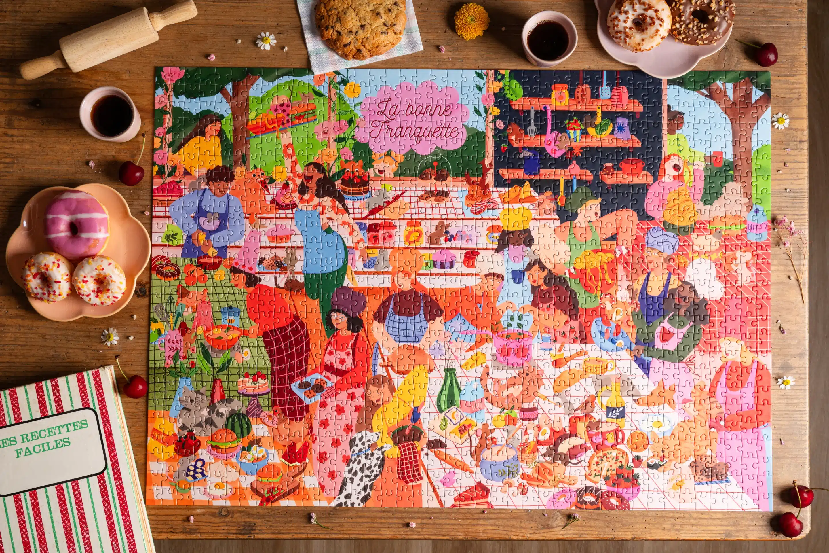 puzzle la bonne franquette trevell 1000 pièces