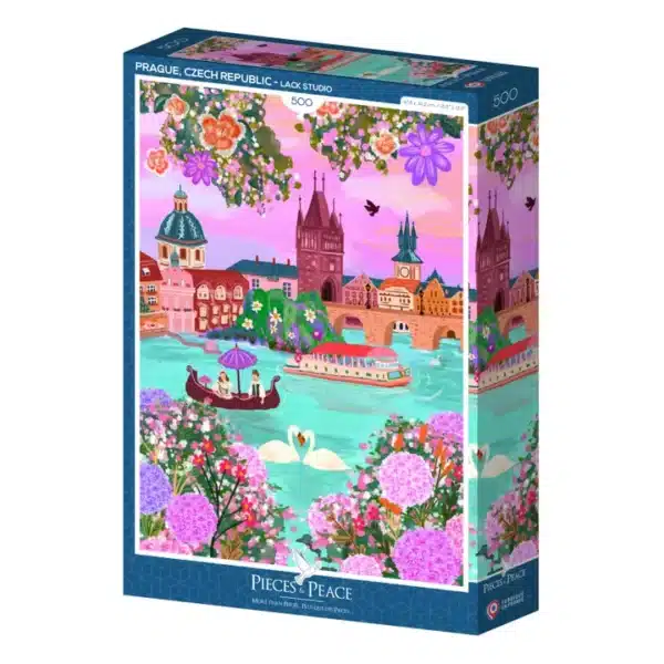 puzzle Prague, Czech Republic de pieces and piece de 1000 pieces