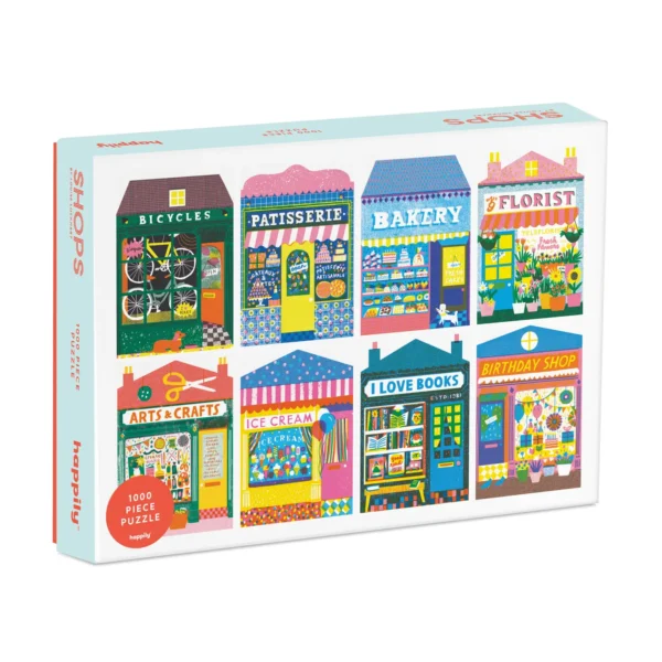 puzzle shops de happily de 1000 pièces