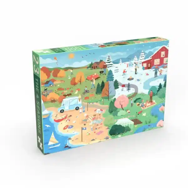puzzle the 4 seasons penny 1000 pièces