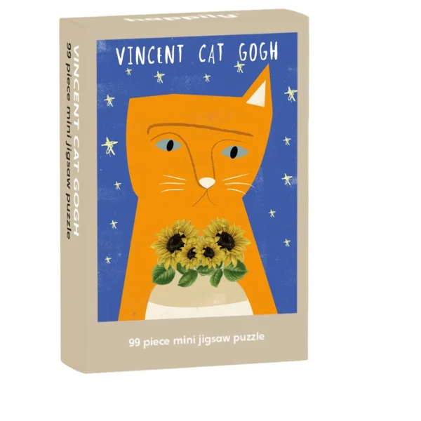 puzzle Vincent Cat Gogh de Happily de 99 pièces