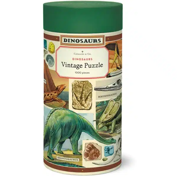 puzzle Dinosaurs de cavallini de 1000 pièces