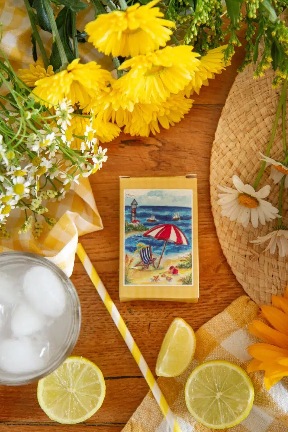 mini puzzle l'été à la mer, puzzle caro from woodland, puzzle illustré adult de 99 pièces