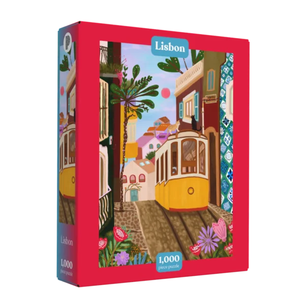 puzzle lisbon de puzzledly de 1000 pièces