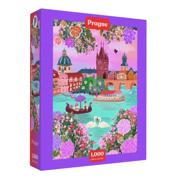 puzzle prague de puzzledly de 1000 pièce.