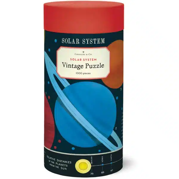Puzzle Solar System de Cavallini de 1000 pièces