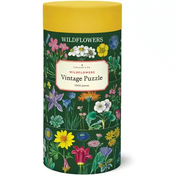 puzzle wildflowers 2 de cavallini de 1000 pièces