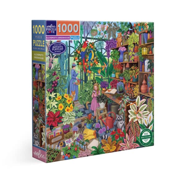 Puzzle Alchemist's Greenhouse - Eeboo - 1000 pièces