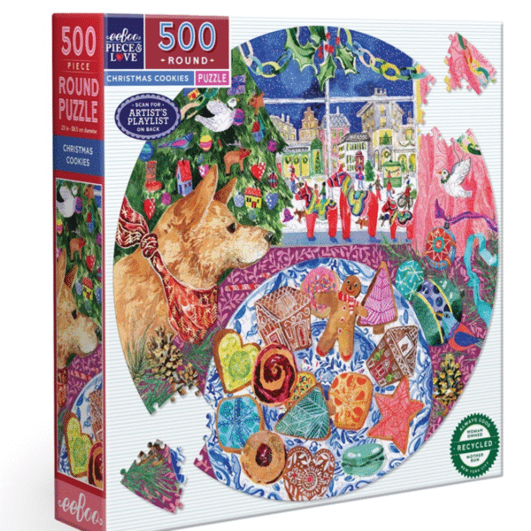 Puzzle Christmas cookies - Eeboo - 500 pièces
