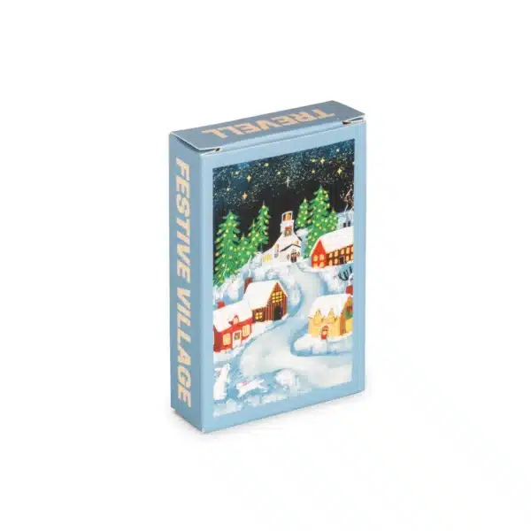 mini puzzle festive village de trevell de 99 pièces