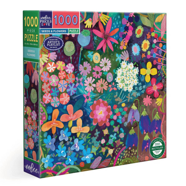 Seeds & Flowers 1000 Piece Puzzle eeboo