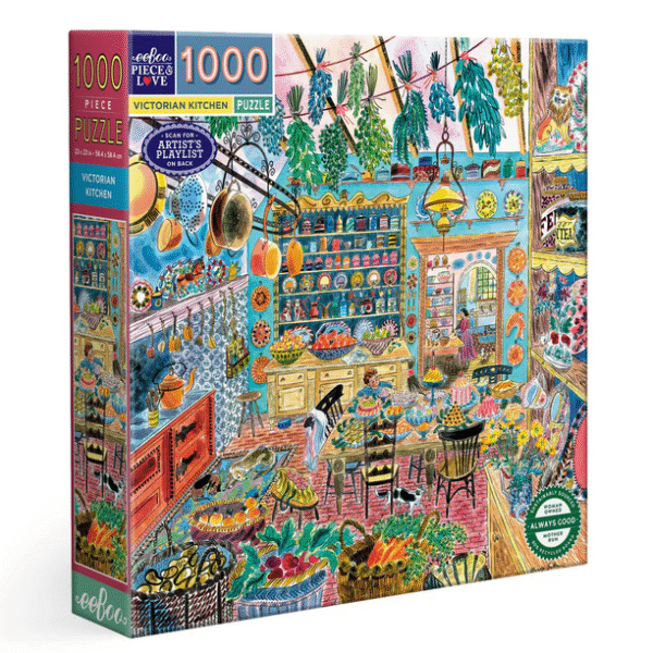 Victorian Kitchen 1000 Piece Puzzle eeboo