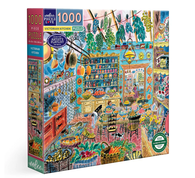 Victorian Kitchen 1000 Piece Puzzle eeboo