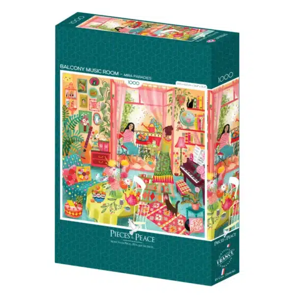 puzzle Balcony Music Room de pieces & peace de 1000 pieces