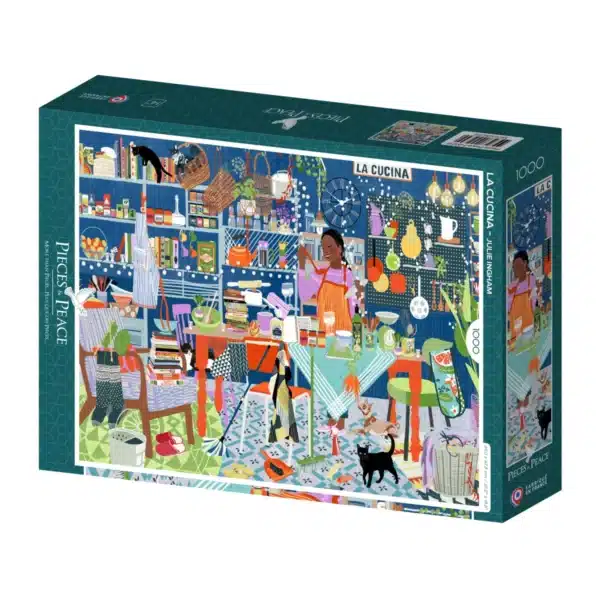 puzzle la cucina de pieces & peace de 1000 pièces
