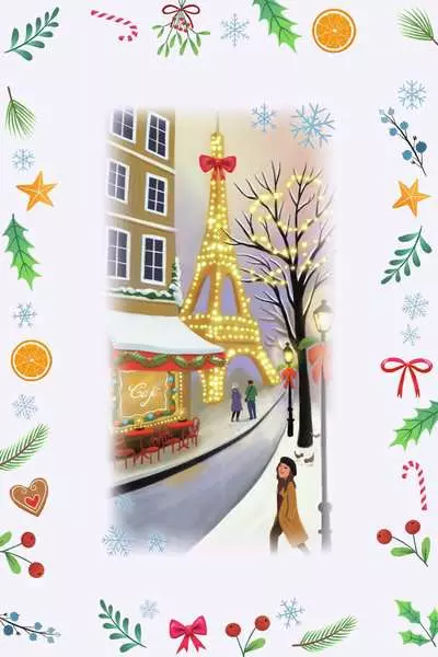 puzzle paris du calendrier de l'avent Noël autour du monde