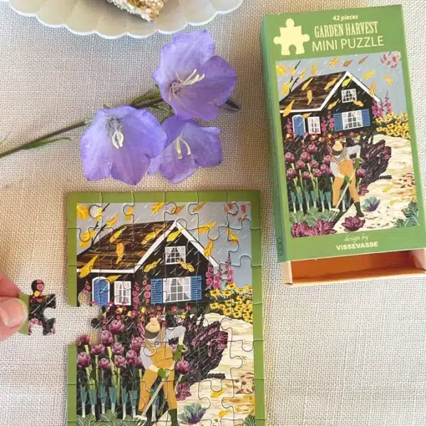 mini puzzle Garden Harvest vissevasse 42 pièces