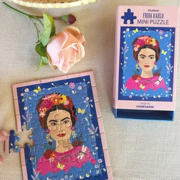 mini puzzle frida khalo vissevasse 42 pièces