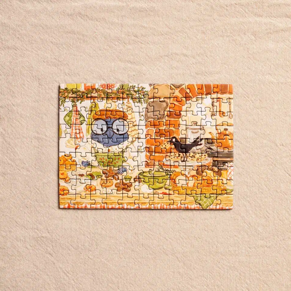 mini puzzle moonberry cottage la pauz