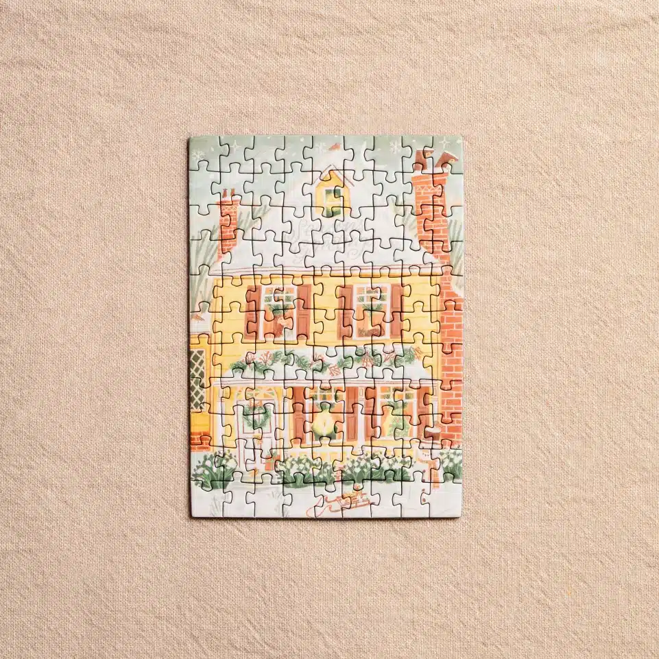 mini puzzle vintage christmas la pauz