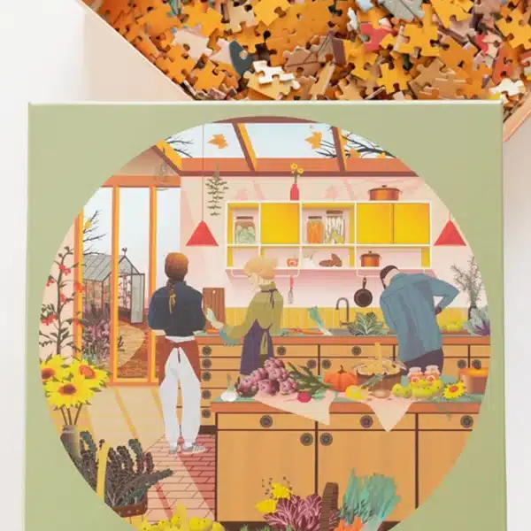 puzzle fresh from the garden vissevasse 1000 pièces