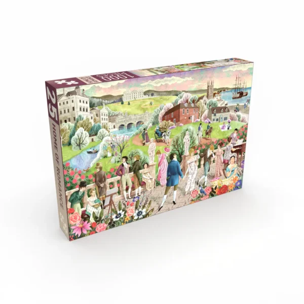 puzzle home of romantism de penny puzzle de 1000 pièces, puzzle roman, puzzle Jane Austen
