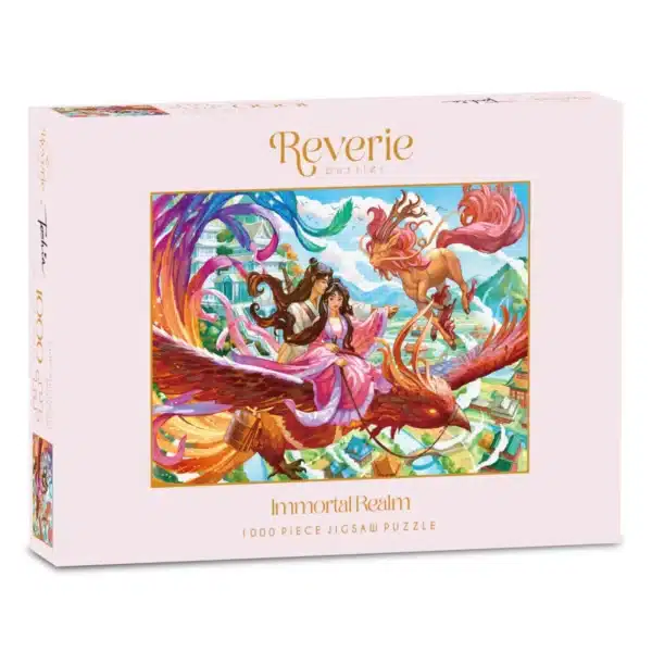 puzzle immortal realm de reverie de 1000 pièces, puzzle amour puzzle fantaisie, puzzle voyage.