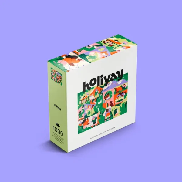 puzzle the great treehouse de holiyay de 1000 pièces