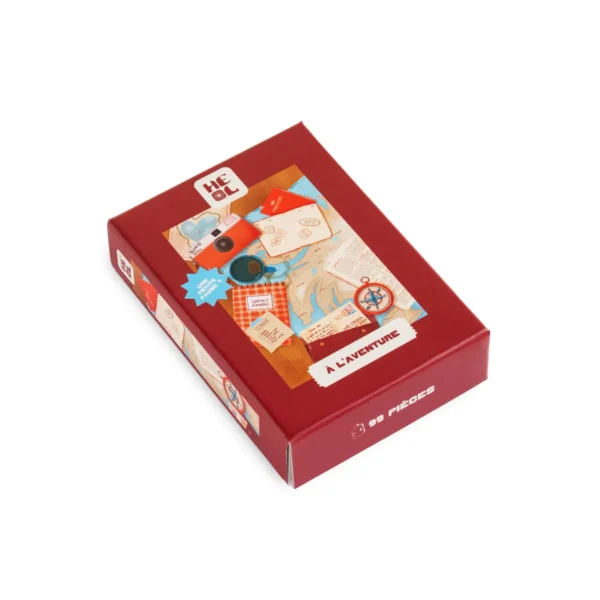 Mini puzzle A l’Aventure – Les éditions Heol – 99 pièces-2