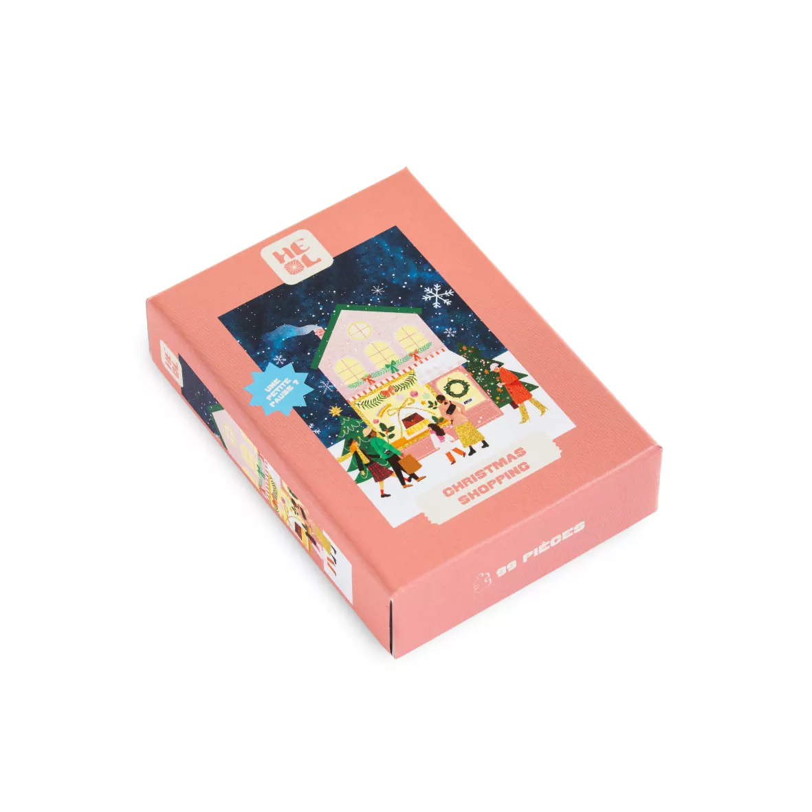 Mini puzzle Christmas Shopping – Les éditions Heol – 99 pièces-2