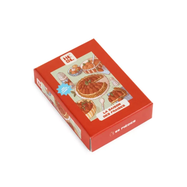 Mini puzzle La Saison des Fraises – Les éditions Heol – 99 pièces-2