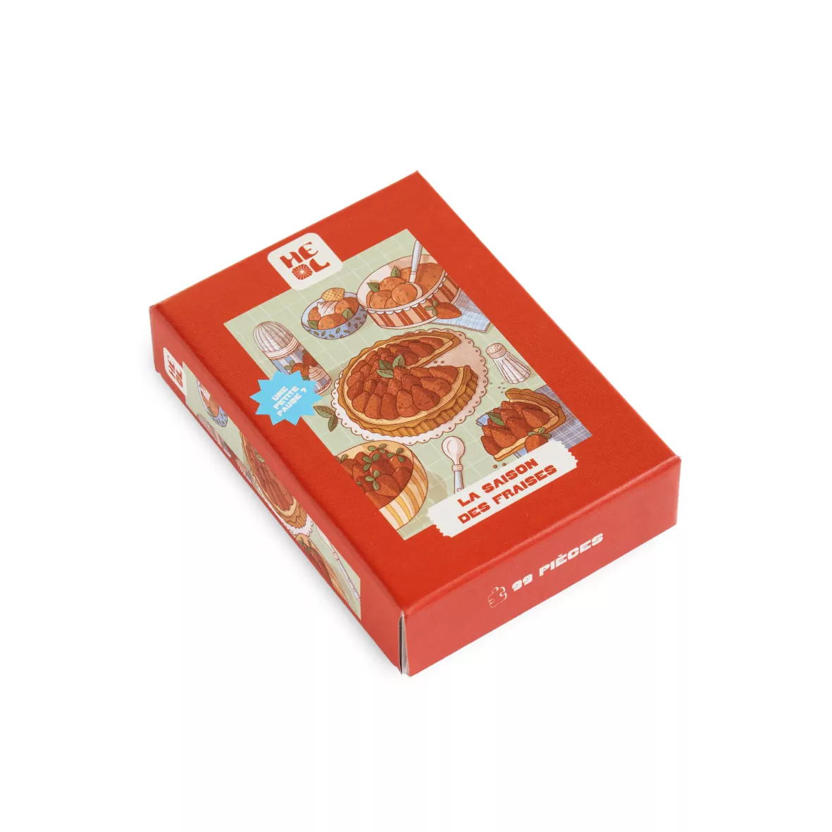 Mini puzzle La Saison des Fraises – Les éditions Heol – 99 pièces-2