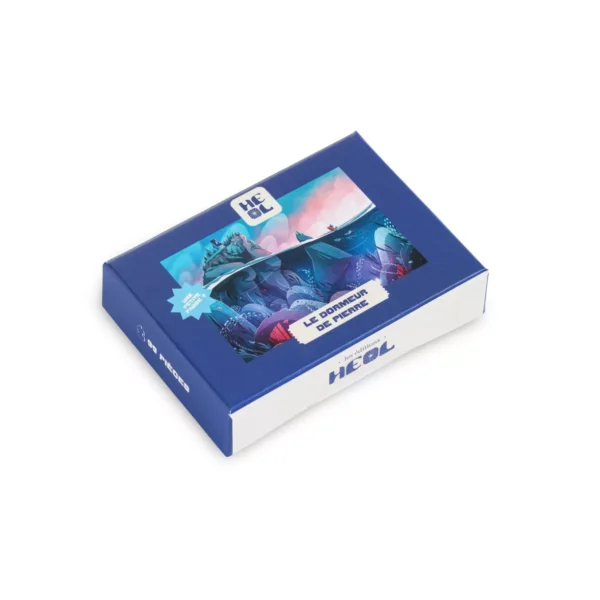 Mini puzzle Le Dormeur de pierre – Les éditions Heol – 99 pièces-2