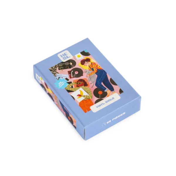 Mini puzzle Vinyl Girls – Les éditions Heol – 99 pièces-2