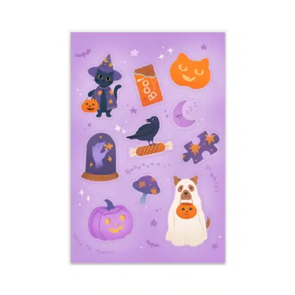 Stickers d'Halloween - Nicolle Lalonde
