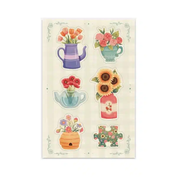 Stickers fleuris - Anna Vaughn J