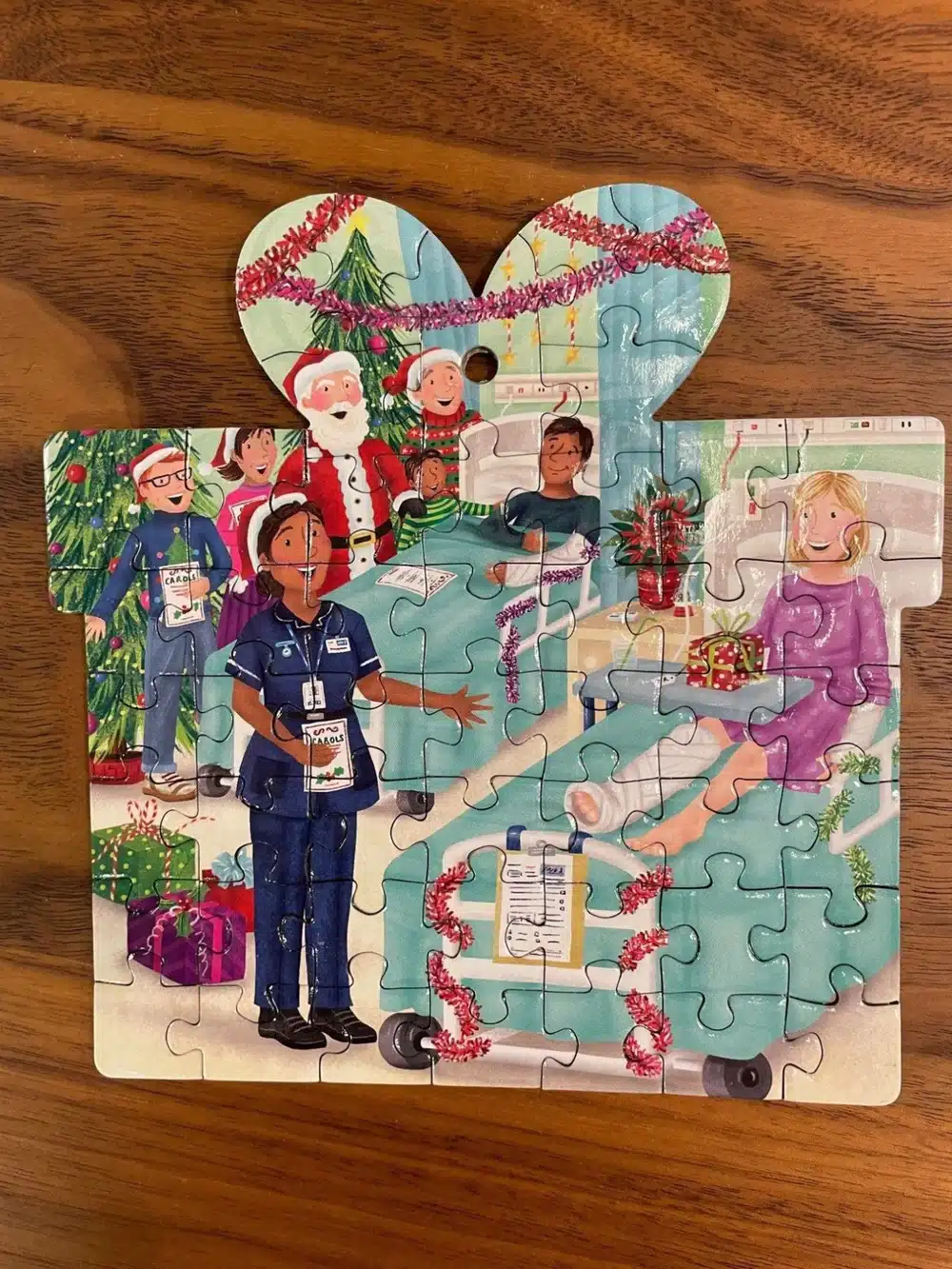 puzzle cadeau calendrier de l'avent puzzle christmas adventure de gibsons