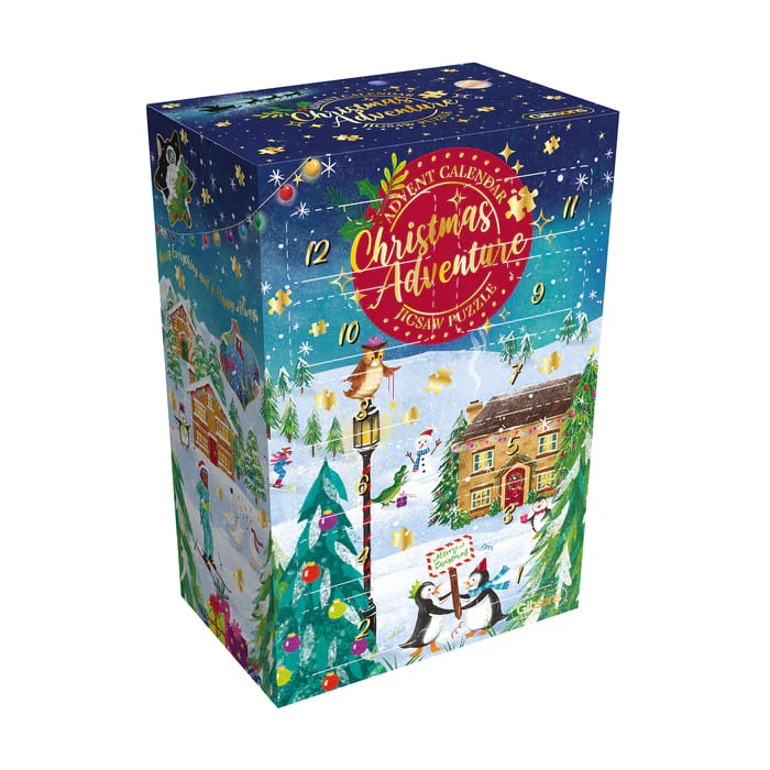 calendrier de l'avent puzzle christmas adventure de gibsons