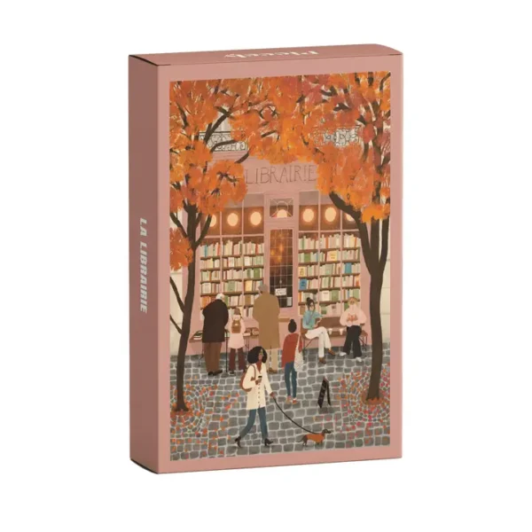 mini puzzle la librairie de piecely de 99 pièces