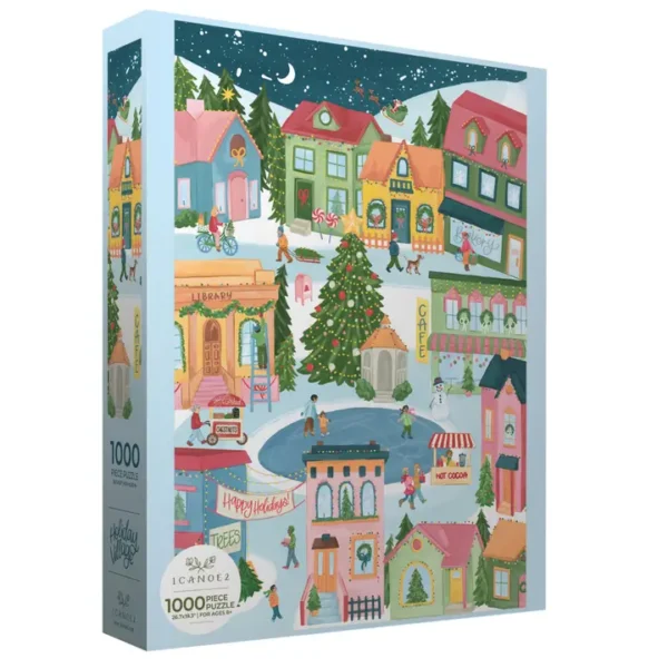 puzzle holiday village de 1canoe2 de 1000 pièces